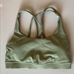 Lululemon Green Sports Bra Size 4